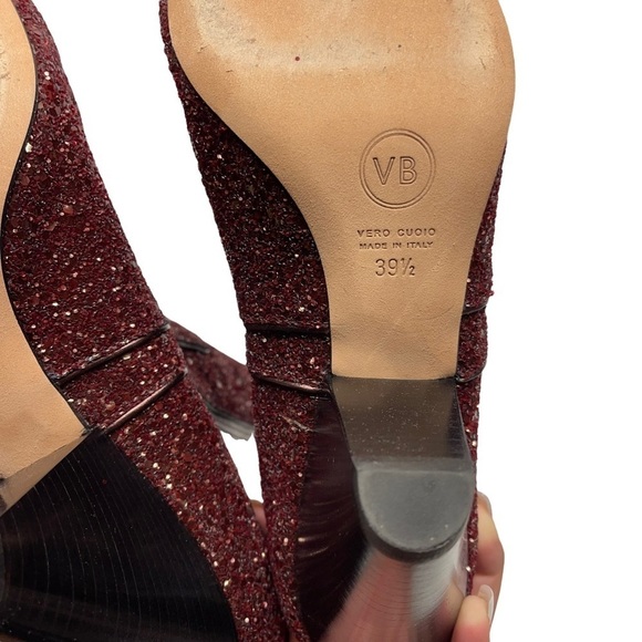 Veronica Beard Bennett Crushed Glitter Booties - Picture 7 of 9